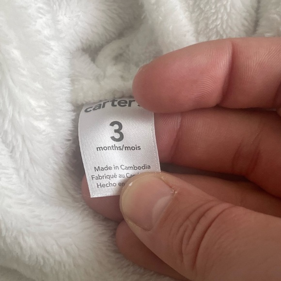 Baby Girl 3 Months Carter’s Winter Shirts Bundle - Picture 13 of 14